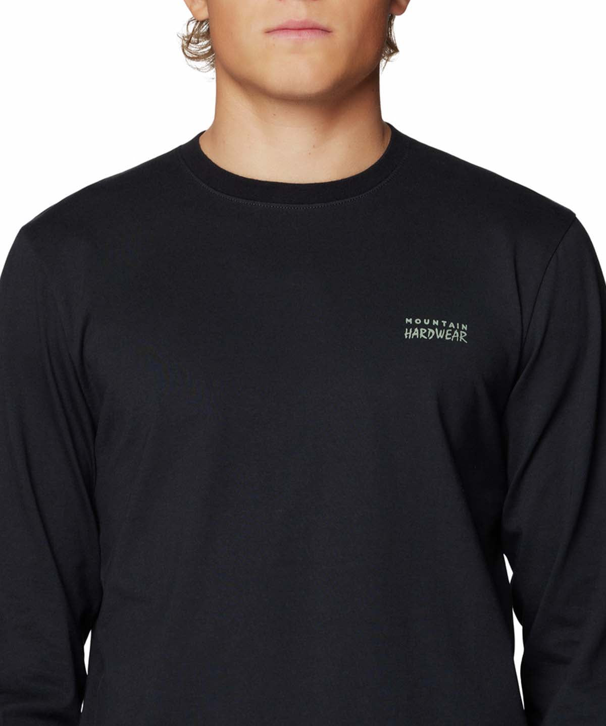 Polera Manga Larga Hombre Mhw Winter Tour Negro Mountain Hardwear