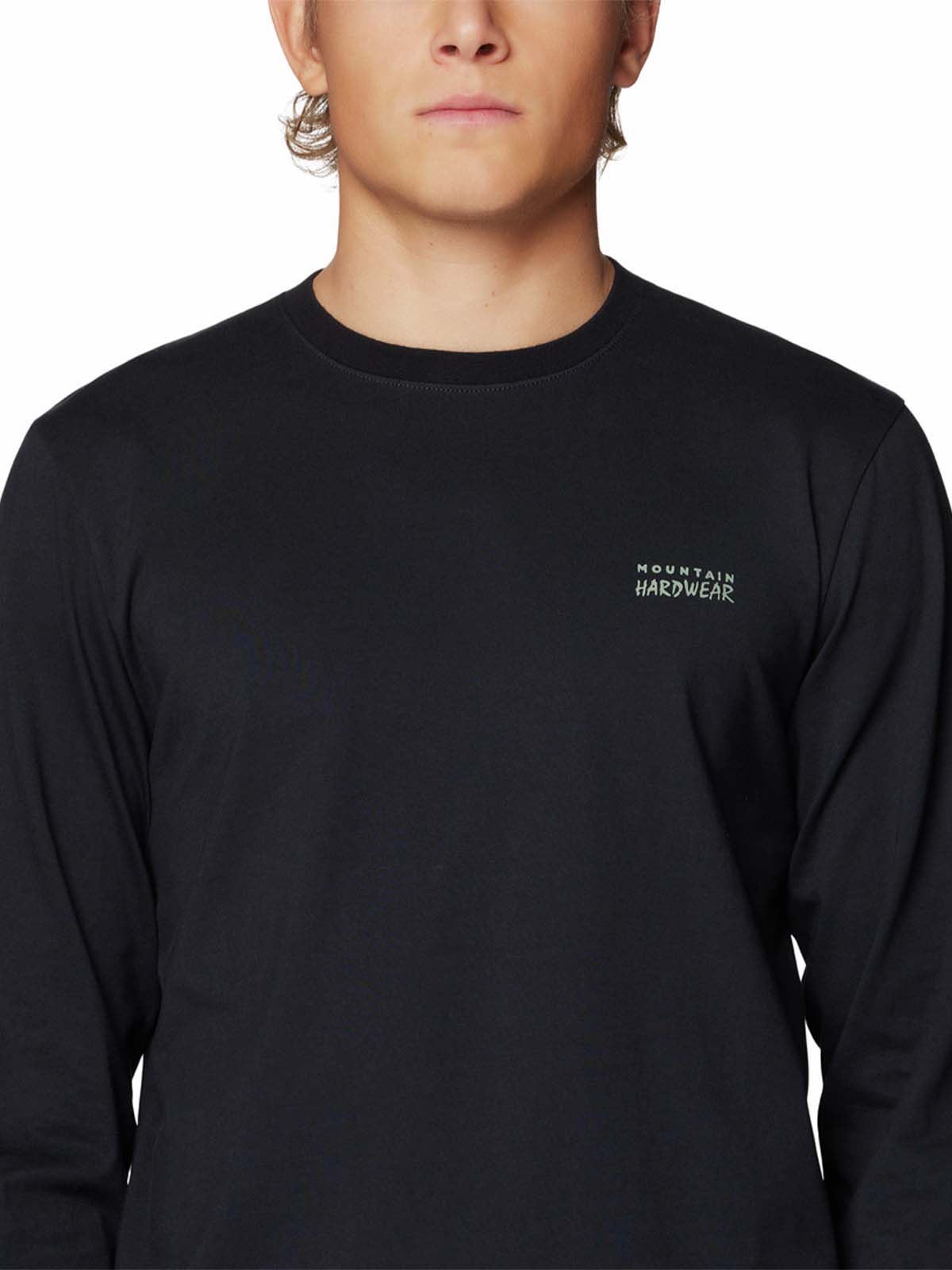 Polera Manga Larga Hombre Mhw Winter Tour Negro Mountain Hardwear