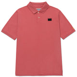 Polera Polo Manga Corta Hombre Logo Café Claro CAT