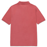 Polera Polo Manga Corta Hombre Logo Café Claro CAT