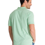 Polera Polo Manga Corta Hombre Logo Verde CAT