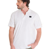 Polera Polo Casual Hombre CAT LOGO JERSEY POLO BLANCO CAT