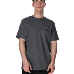 Polera Manga corta Casual Hombre CAT LOGO POCKET TEE Gris CAT