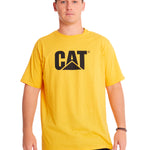 Polera Manga corta Casual Hombre CAT LOGO TEE Amarillo CAT