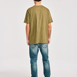 Polera Manga corta Casual Hombre CATERPILLAR LOGO TEE Verde CAT