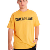 Polera Manga corta Casual Hombre CATERPILLAR LOGO TEE Amarillo CAT