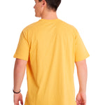 Polera Manga corta Casual Hombre CATERPILLAR LOGO TEE Amarillo CAT