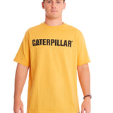 Polera Manga corta Casual Hombre CATERPILLAR LOGO TEE Amarillo CAT