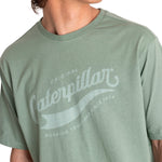 Polera Manga corta Casual Hombre HISTORIC TRADITION GRAPHIC TEE 2 Verde CAT