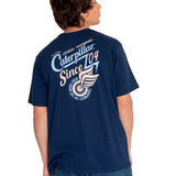 Polera Manga corta Casual Hombre HISTORIC TRADITION GRAPHIC TEE 4 Azul CAT