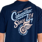 Polera Manga corta Casual Hombre HISTORIC TRADITION GRAPHIC TEE 4 Azul CAT