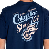 Polera Manga corta Casual Hombre HISTORIC TRADITION GRAPHIC TEE 4 Azul CAT