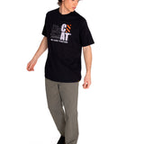Polera Manga corta Casual Hombre WORKWEAR GRAPHIC TEE 3 Negro CAT