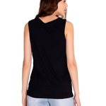 Polera Sin manga Casual Mujer CATERPILLAR LOGO TEE TANK Negro CAT