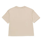 Polera Manga corta Casual Mujer CAT LOGO BOXY TEE Beige/Crudo CAT