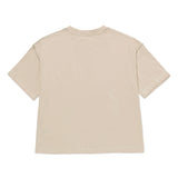 Polera Manga corta Casual Mujer CAT LOGO BOXY TEE Beige/Crudo CAT
