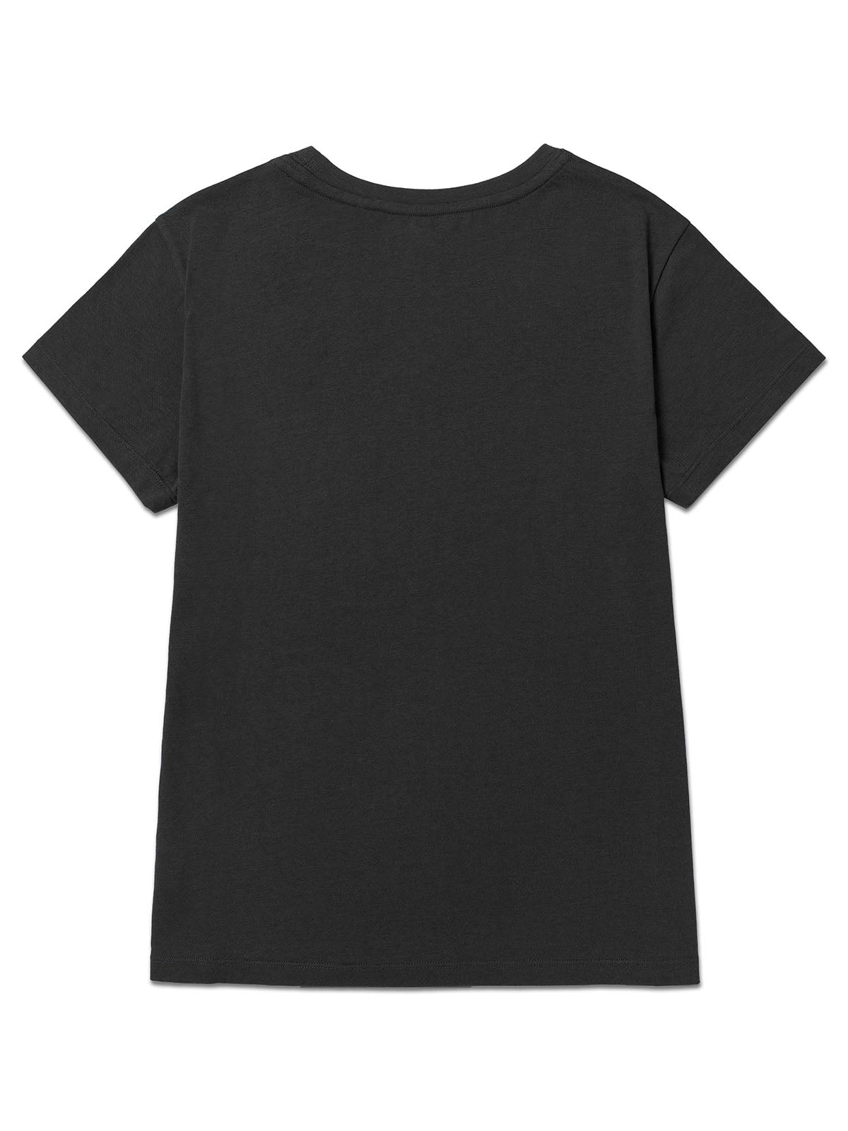 Polera Manga Corta Mujer Logo Negro CAT