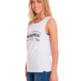 Polera Sin manga Casual Mujer GRAPHIC TANK 1 Blanco CAT