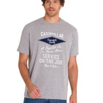 Polera Manga Corta Casual Hombre HISTORIC TRADITIONS GRAPHIC TEE Gris Cat