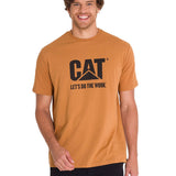 Polera Manga Corta Unisex Hombre DO THE WORK GRAPHIC TEE Café Cat