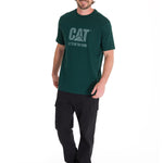 Polera Manga Corta Casual Unisex DO THE WORK GRAPHIC TEE Verde Oscuro Cat