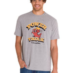 Polera Casual Hombre Retro Danny Diesel 1 Gris Cat