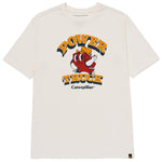 Polera Manga Corta Casual Hombre RETRO DANNY DIESEL GRAPHIC TEE Blanca Cat