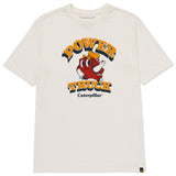 Polera Manga Corta Casual Hombre RETRO DANNY DIESEL GRAPHIC TEE Blanca Cat