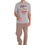 Polera Manga Corta Casual Hombre RETRO DANNY DIESEL GRAPHIC TEE Gris Cat