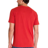 Polera Manga Corta Casual Hombre CENTENNIAL 100 YEARS GRAPHIC TEE  Roja Cat