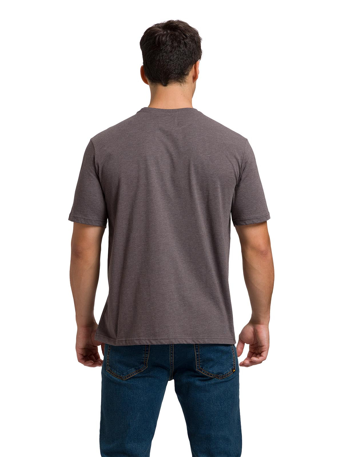 Polera Manga Corta Casual Hombre CENTENNIAL 100 YEARS GRAPHIC TEE  Gris Oscura Cat
