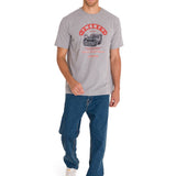 Polera Manga Corta Casual Hombre PROJECTS GRAPHIC TEE Gris Cat