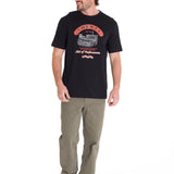 Polera Manga Corta Casual Hombre PROJECTS GRAPHIC TEE Negra Cat