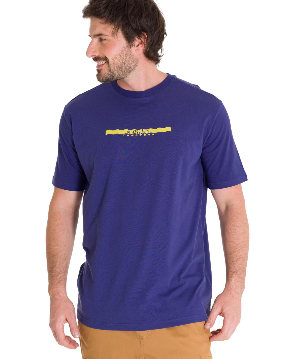Polera Manga Corta Casual Hombre PROJECTS GRAPHIC TEE Indigo Cat