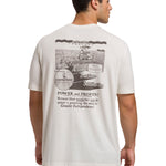 Polera Manga Corta Casual Hombre PROJECTS GRAPHIC TEE Perla Cat