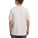 Polera Manga Corta Casual Hombre EQUIPMENT GRAPHIC TEE  Blanca Cat