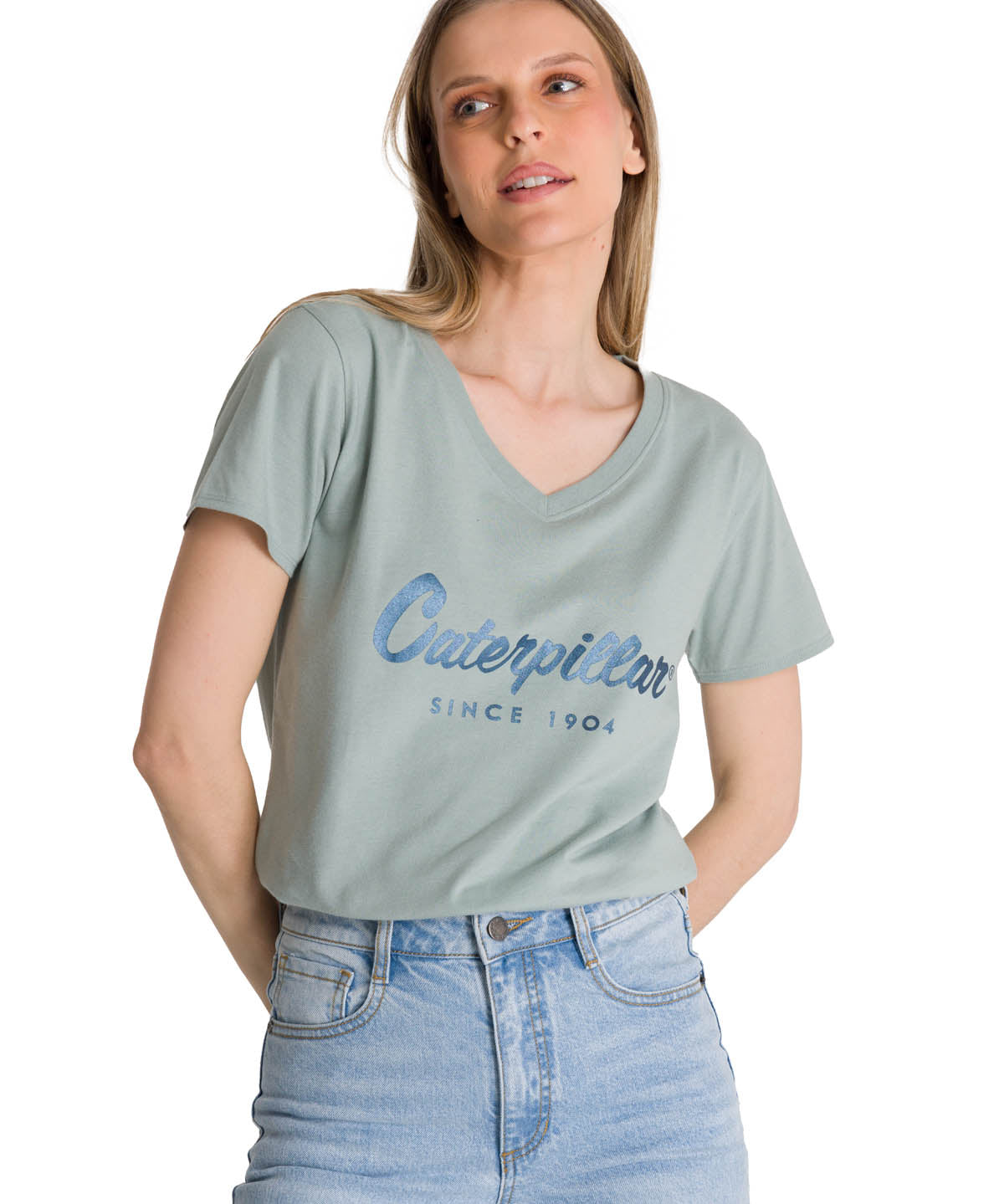 Polera Manga Corta Mujer Since 1904 Cian CAT