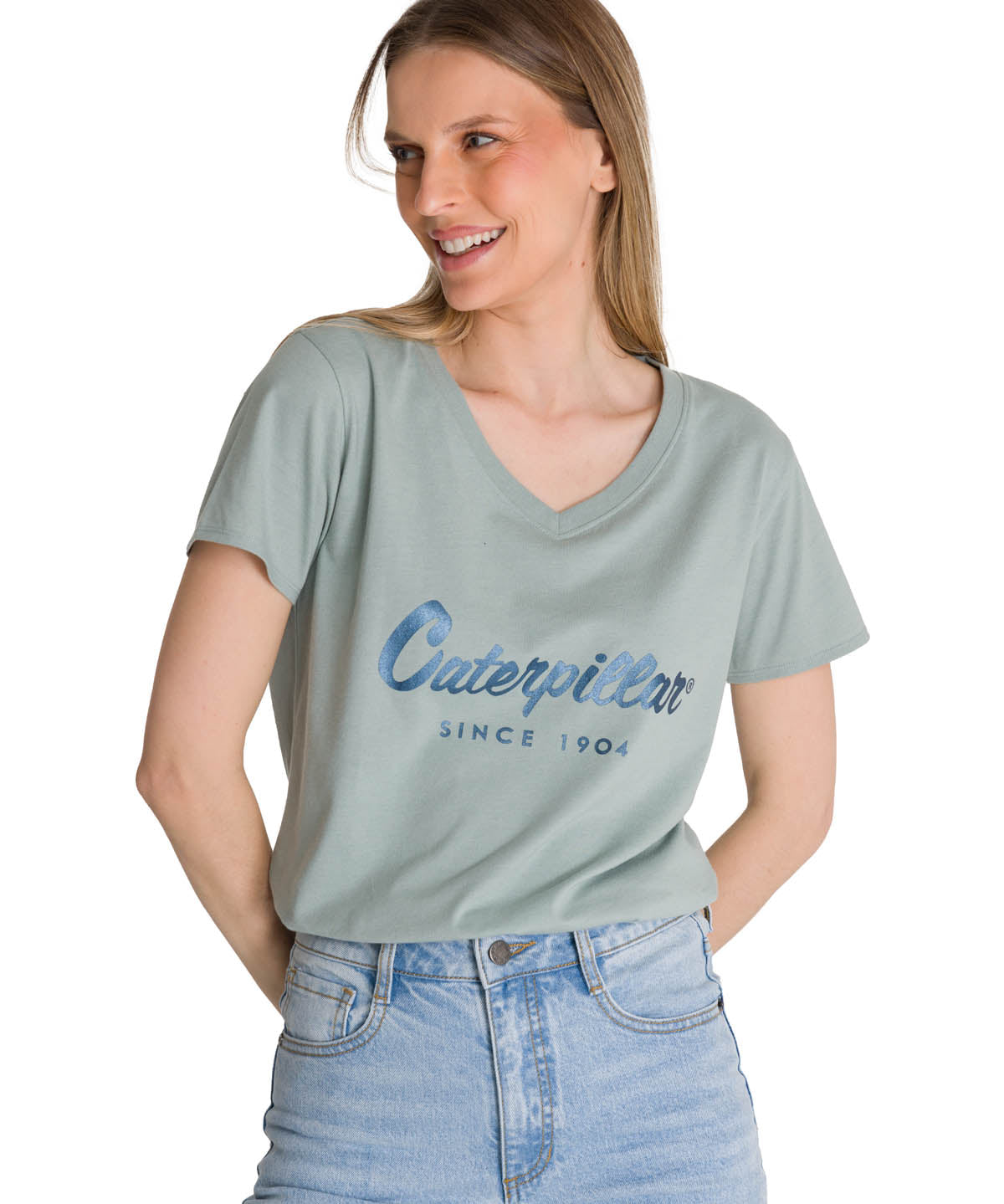 Polera Manga Corta Mujer Since 1904 Cian CAT