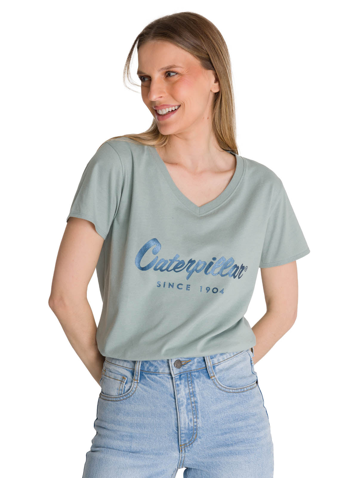 Polera Manga Corta Mujer Since 1904 Cian CAT
