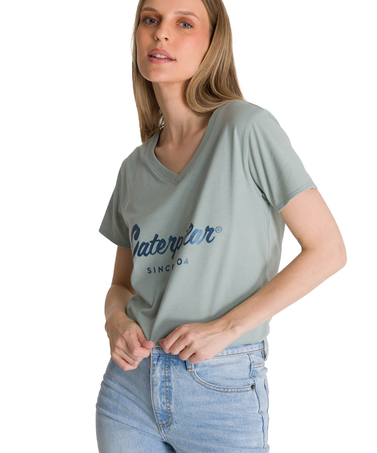 Polera Manga Corta Mujer Since 1904 Cian CAT