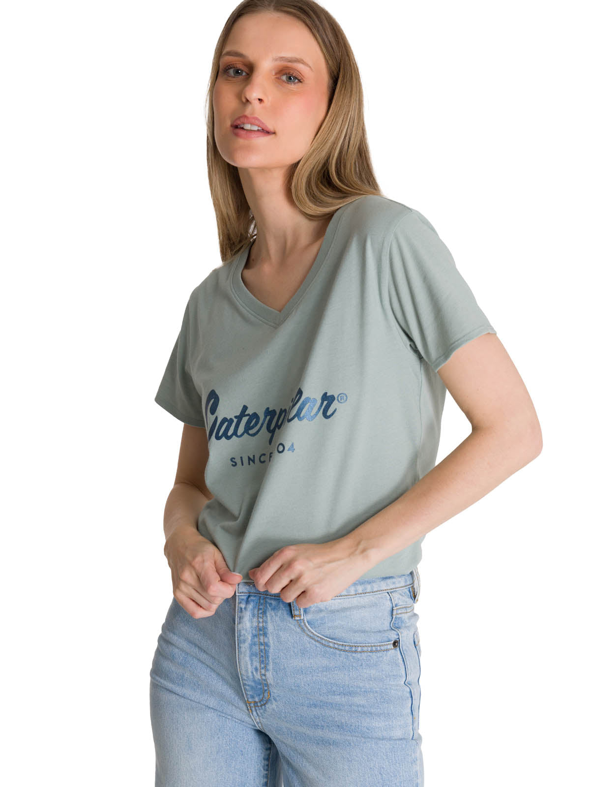 Polera Manga Corta Mujer Since 1904 Cian CAT