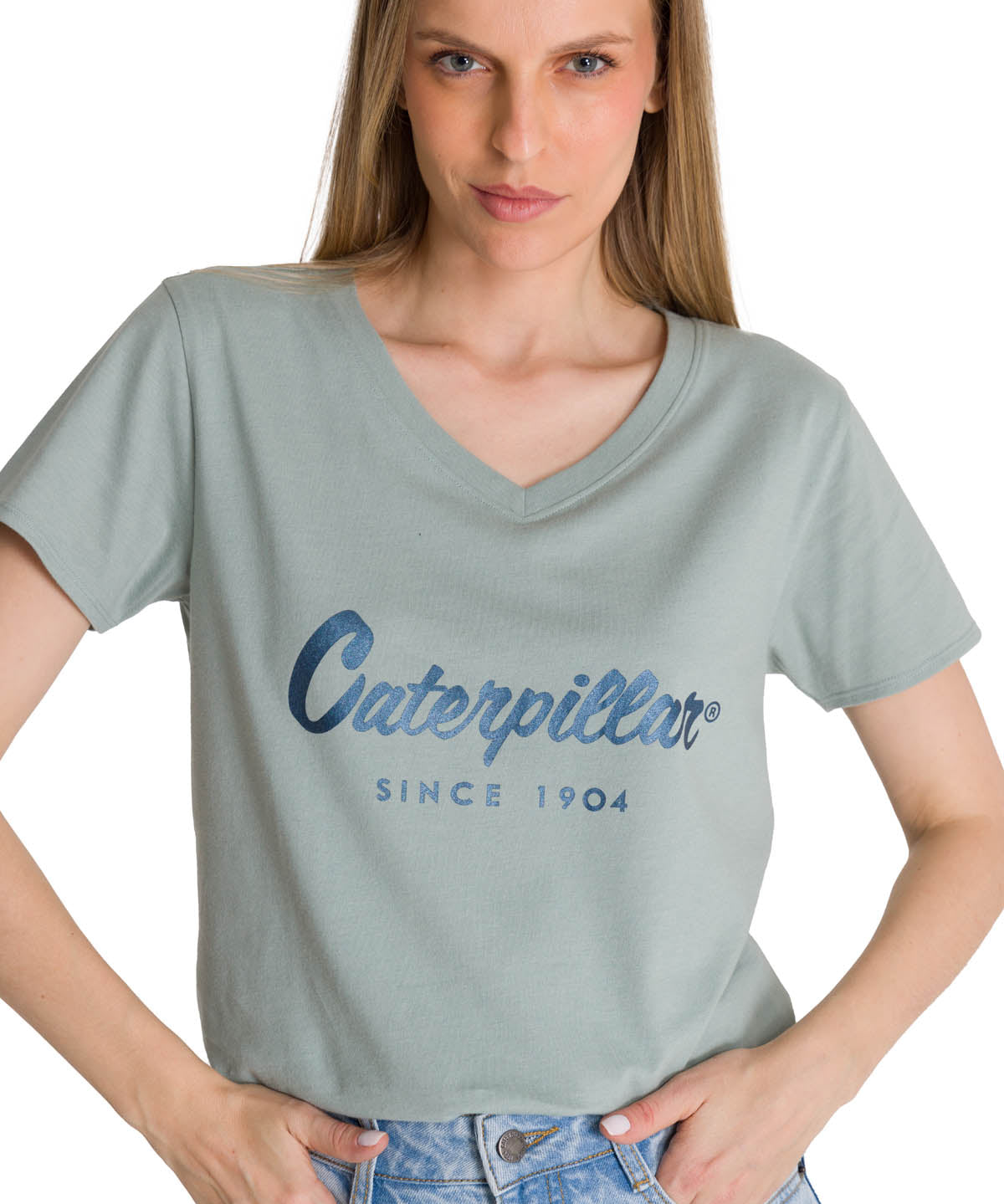 Polera Manga Corta Mujer Since 1904 Cian CAT