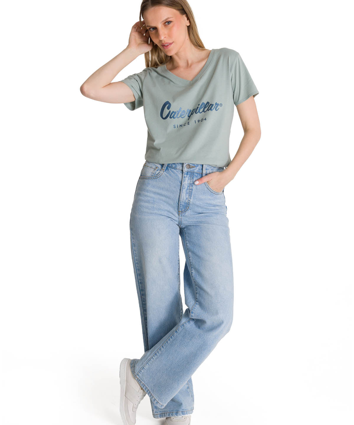 Polera Manga Corta Mujer Since 1904 Cian CAT