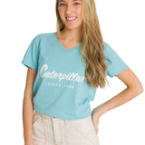 Polera Manga Corta Mujer Since 1904 Celeste CAT
