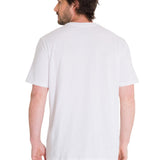 Polera Manga Corta Hombre EVERYDAY WORKWEAR GRAPHIC TEE Blanca Cat
