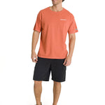 Polera Casual Hombre Heavyweight Relaxed Terracota CAT