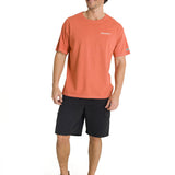 Polera Casual Hombre Heavyweight Relaxed Terracota CAT