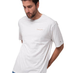 Polera Manga Corta Hombre Heavyweight Relaxed Blanco Cat