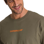 Polera Manga Corta Hombre Premiun Quality Oliva CAT