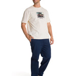 Polera Manga Corta Hombre Relaxed Innovation Blanco CAT